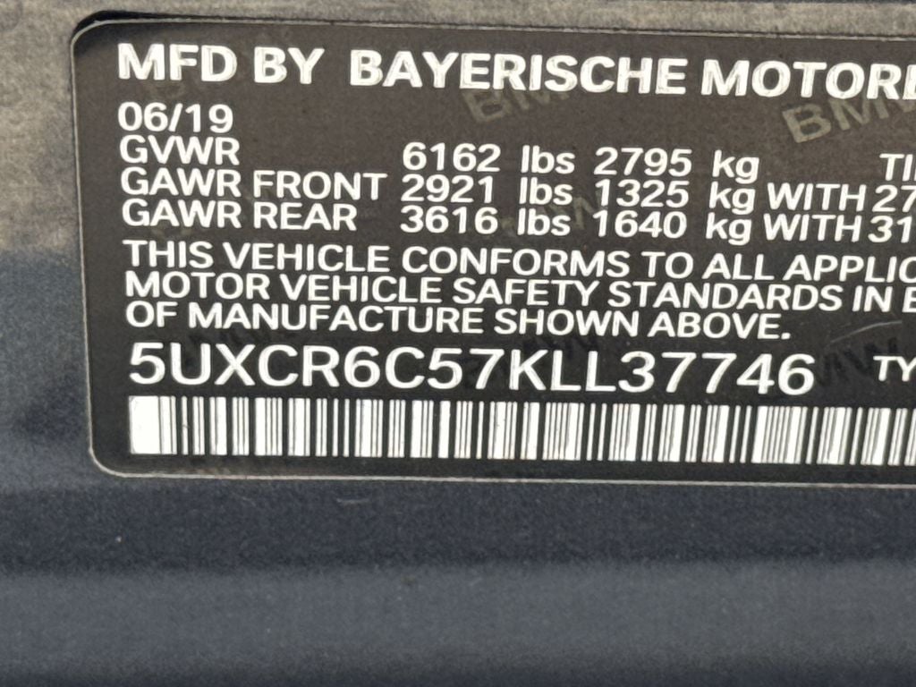 2019 BMW X5 xDrive40i