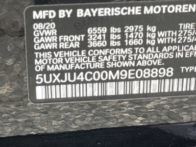 2021 BMW X5 M50i
