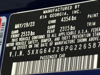 2023 Kia K5 GT-Line