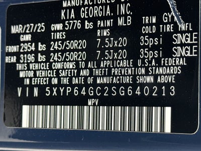 2025 Kia Telluride S