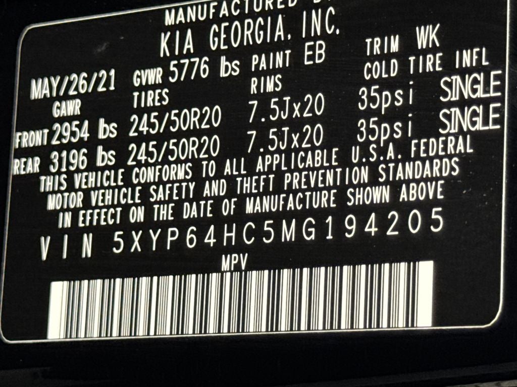 2021 Kia Telluride S