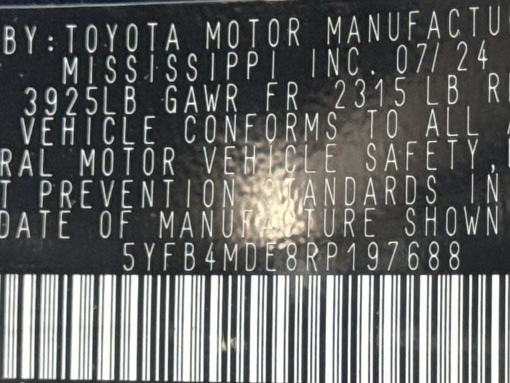 2024 Toyota Corolla LE