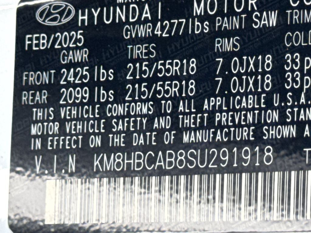 2025 Hyundai Kona SEL