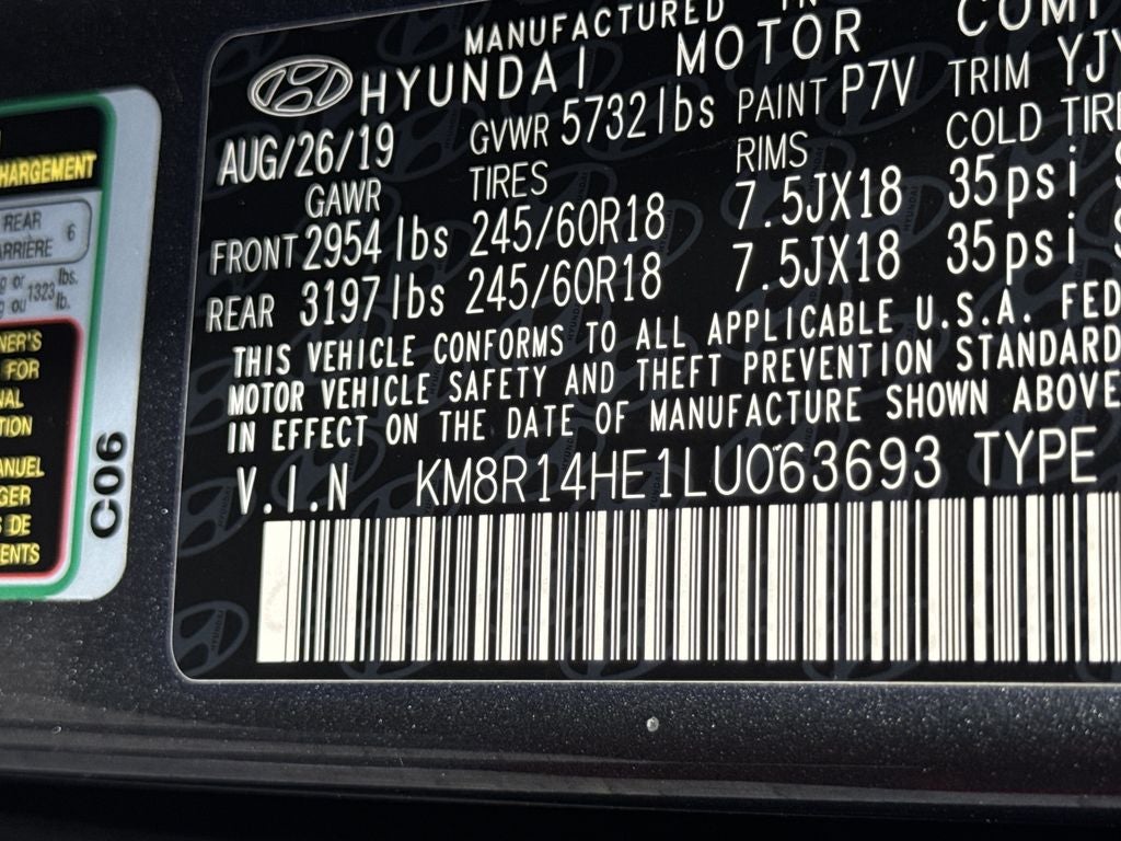 2020 Hyundai Palisade SE