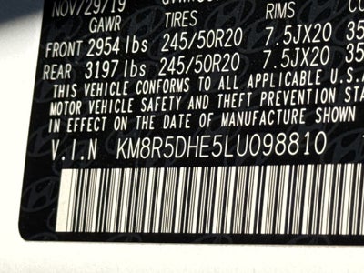 2020 Hyundai Palisade Limited