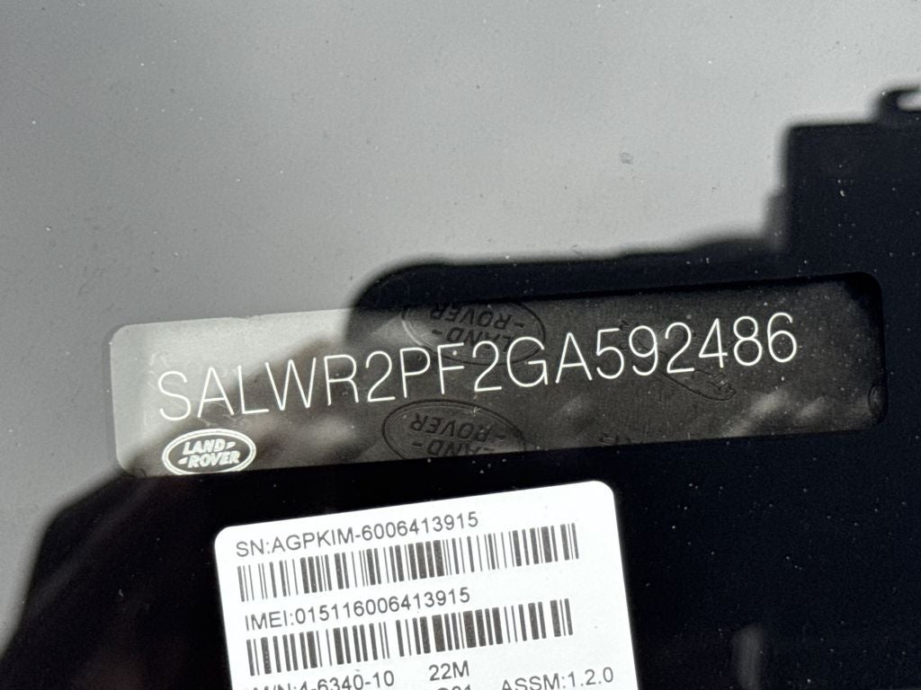 2016 Land Rover Range Rover Sport 3.0L V6 Supercharged HSE