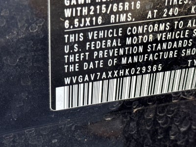 2017 Volkswagen Tiguan 2.0T S