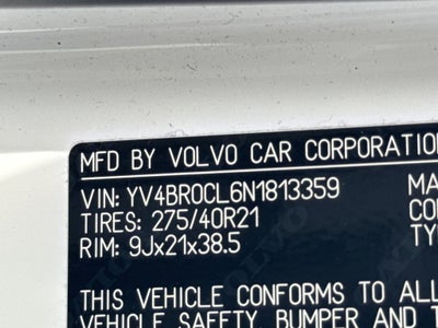 2022 Volvo XC90 Recharge Plug-In Hybrid T8 Inscription 7 Passenger